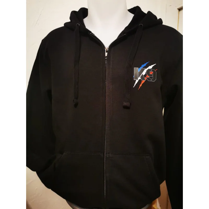Sweat Zip K9 Griffe - confort & style pour maîtres-chiens