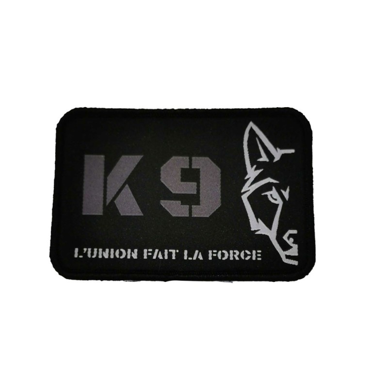 Écusson K9 L'Union Fait La Force - JASP-K9