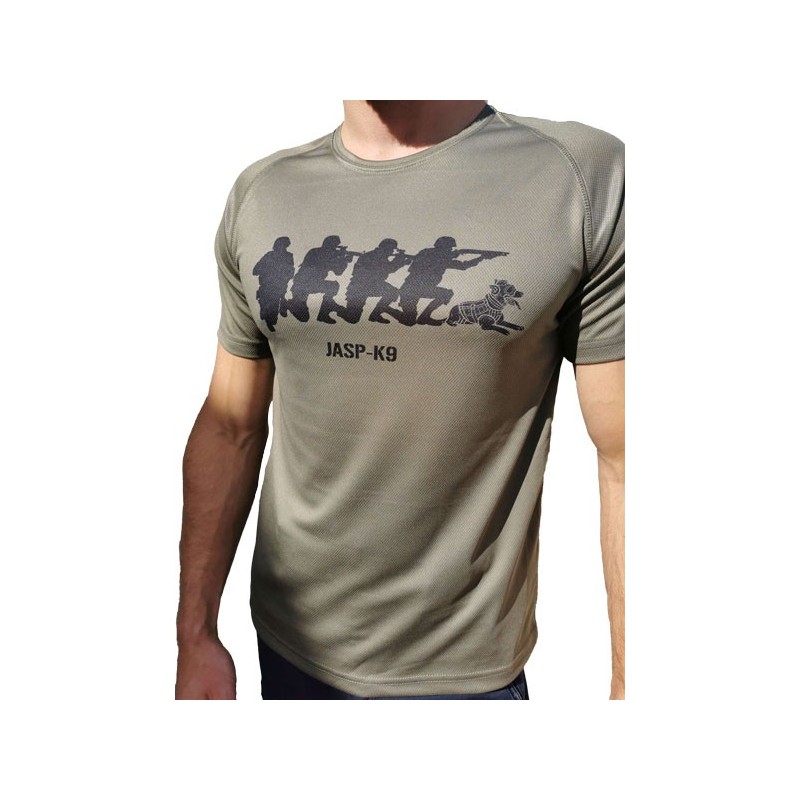 Tee-shirt sublimation Kaki