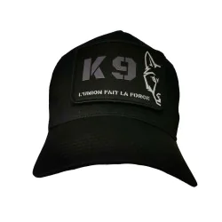 Casquette Trucker réglable avec Patch Interchangeable K9 "L'Union Fait la Force"