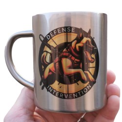 Mug en inox MAITRE CHIEN DEFENSE/INTERVENTION