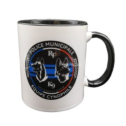 MUG POLICE MUNICIPALE EQUIPE CYNOPHILE K9