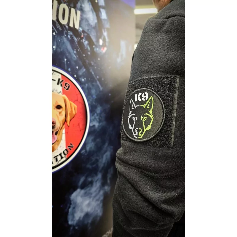 Ecusson K9-MAITRE-CHIEN