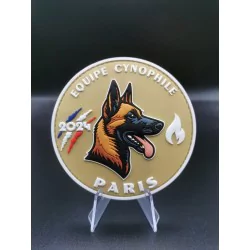 Ecusson K9 - Jeux Olympiques 2024