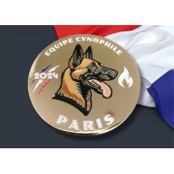 Médaille Equipe cynophile- Jeux olympiques 2024
