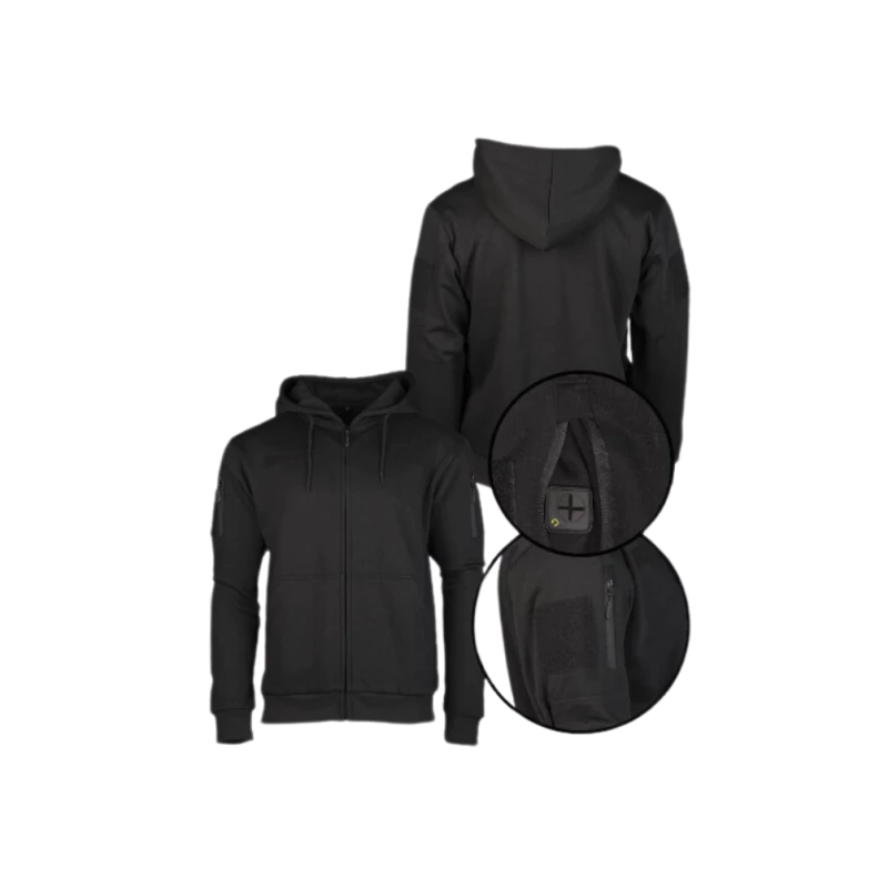 Veste tactique MIL-TEC à capuche – forces de l'ordre & sécurité