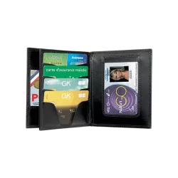 Porte-carte horizontal 3 volets