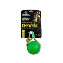 Balle pour chien Starmark Swing n Fling Chew ball