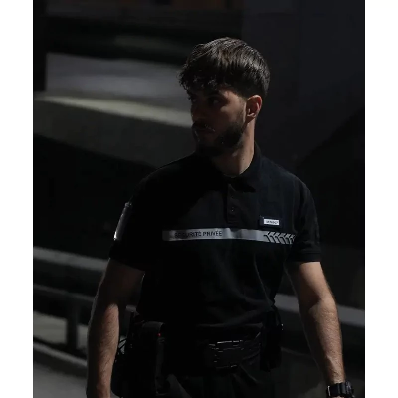 Polo manches courtes sécurité privée – GK SAFETEK® Polo manches courtes sécurité privée – GK SAFETEK®