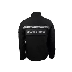 Softshell sécurité privée avec bandes réfléchissantes – GK SAFETEK®️ Softshell sécurité privée avec bandes réfléchissantes – GK SAFETEK®️