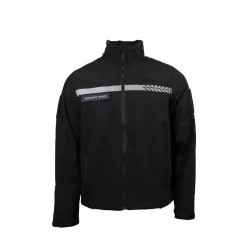 Softshell sécurité privée avec bandes réfléchissantes – GK SAFETEK®️