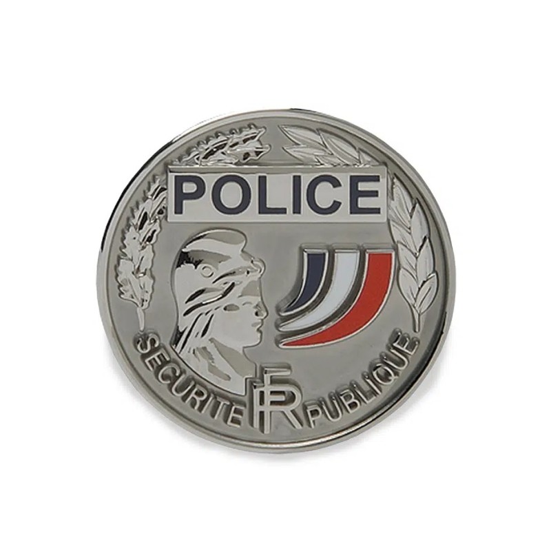 Médaille ronde Police