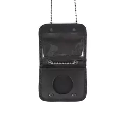 Porte-carte de cou avec emplacement médaille Porte-carte de cou avec emplacement médaille