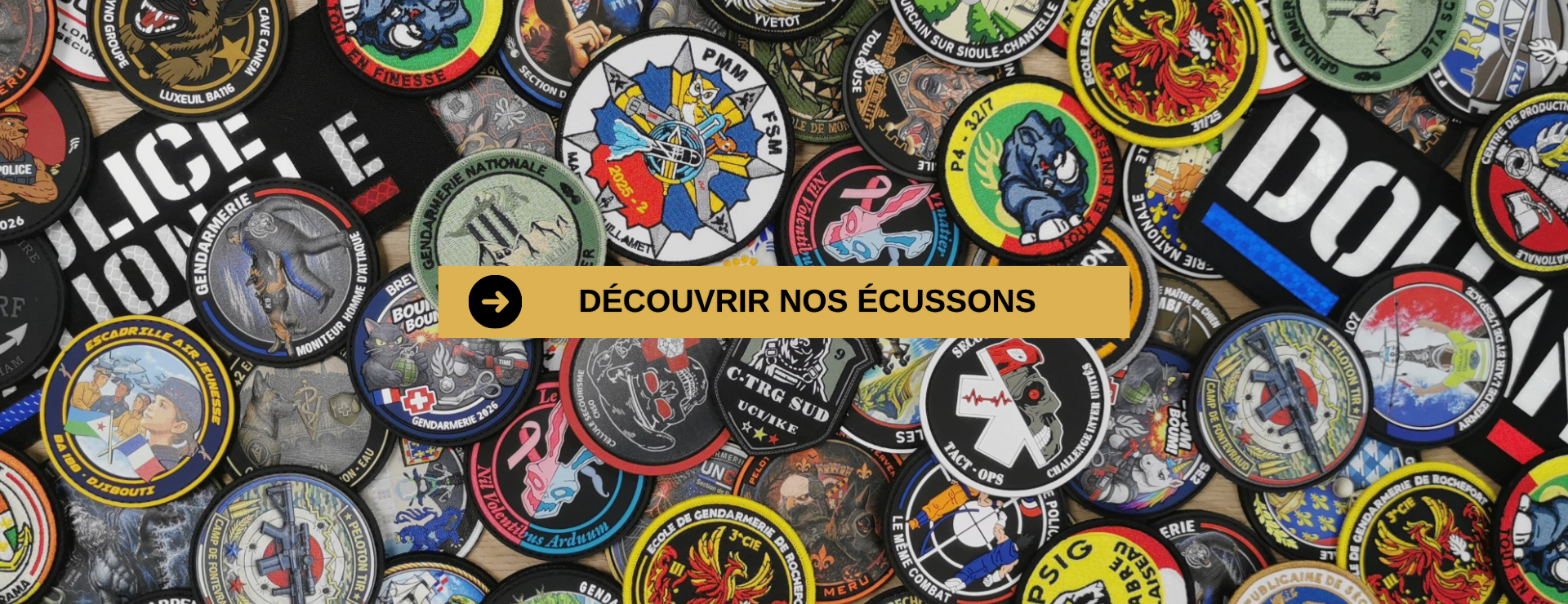 Nos créations d'écussons